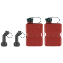 2x FuelFriend® PLUS 1,0 liter with lockable spout