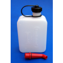 FuelFriend® 0,5 Liter CLEAR mit separatem Ausgießer
