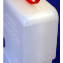 FuelFriend® PLUS 1,0 Liter CLEAR mit Füllrohr rot