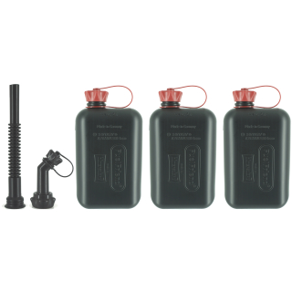 3x FuelFriend® BIG max. 2,0 liter with spout-kit