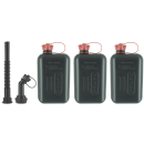 3x FuelFriend® BIG max. 2,0 liter + 1 spout-kit