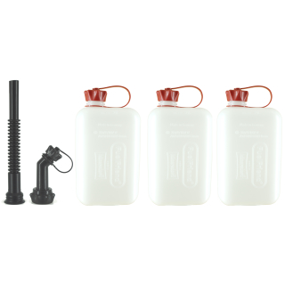 3x FuelFriend® BIG CLEAR max. 2,0 liter with spout