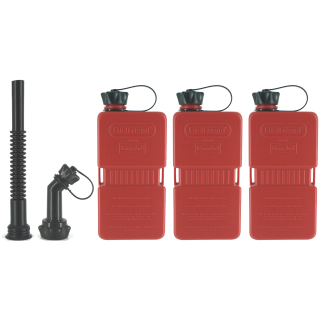 3x FuelFriend® PLUS 1,5 liter + 1 spout-kit
