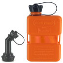 FuelFriend® PLUS 1,0 liter ORANGE - Limited Edition - with lockable spout
