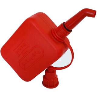 FuelFriend® 0,5 Liter RED OIL Ölkanister mit integriertem Ausgießer