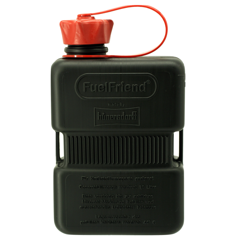 FuelFriend®-PLUS CLEAR 1 Liter Benzinkanister Reservekanister Jerrycan+Füllrohr 