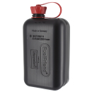 FuelFriend® BIG max. 2,0 Liter BLACK mit PREMIUM-Füllrohr rot